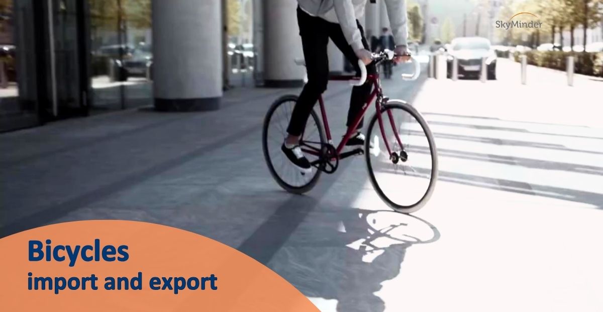 Bicycles: import and export